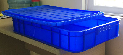 Bán thùng nhựa đặc HS025 (sóng nhựa bít 1T) giá rẻ