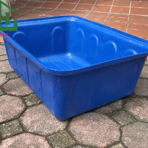 Bán thùng nhựa vuông 100 lít, thùng nhựa chữ nhật 100L giá rẻ