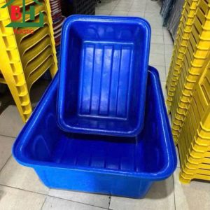 Bán thùng nhựa chữ nhật 200 lít giá rẻ
