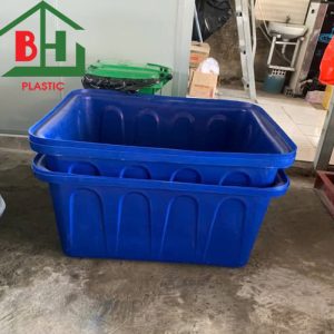 Bán thùng nhựa chữ nhật 200 lít giá rẻ