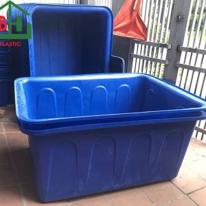 Bán thùng nhựa chữ nhật 500 lít giá rẻ