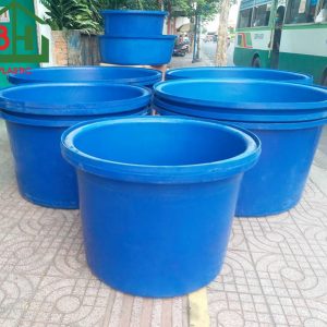 Bán thùng nhựa tròn 250 lít giá rẻ