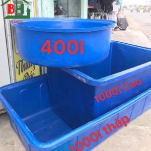 Bán thùng nhựa chữ nhật 1000 lít giá rẻ