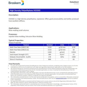Bán Hạt nhựa HDPE HS5502 giá rẻ