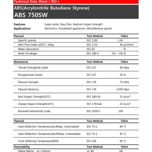 Hạt Nhựa ABS 750SW giá tốt