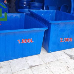 Bán thùng nhựa chữ nhật 2000 lít giá rẻ