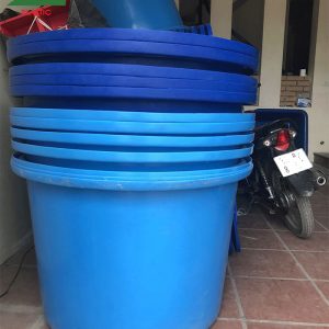 Bán thùng nhựa tròn 350l giá rẻ