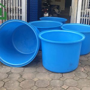 Bán thùng nhựa tròn 350l giá rẻ