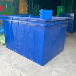 Bán thùng nhựa vuông 750 lít chất lượng giá tận xưởng