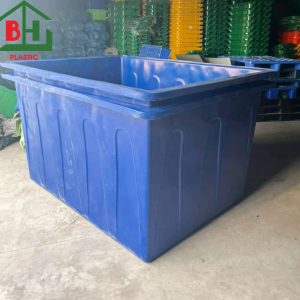 Bán thùng nhựa vuông 750 lít chất lượng giá tận xưởng